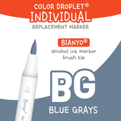 Bianyo Blue Grays (BG) — Individual Replacement Markers
