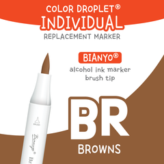 Bianyo Browns (BR) — Individual Replacement Markers