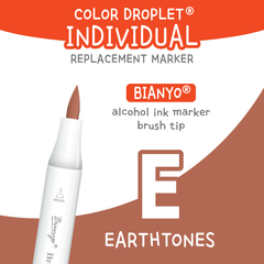 Bianyo Earthtones (E) — Individual Replacement Markers