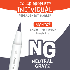 Bianyo Neutral Grays (NG) — Individual Replacement Markers