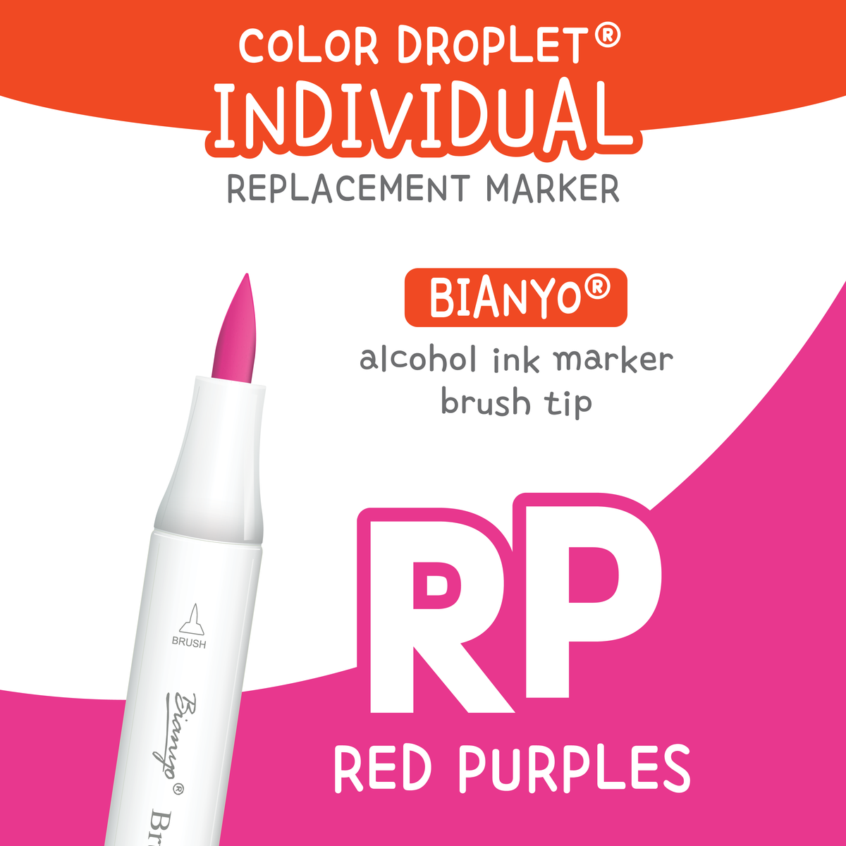 Bianyo Red Purples (RP) — Individual Replacement Markers