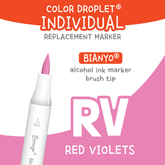 Bianyo Red Violets (RV) — Individual Replacement Markers