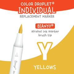 Bianyo Yellows (Y) — Individual Replacement Markers