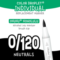 Ohuhu Honolulu Neutrals (0/120) — Individual Replacement Markers